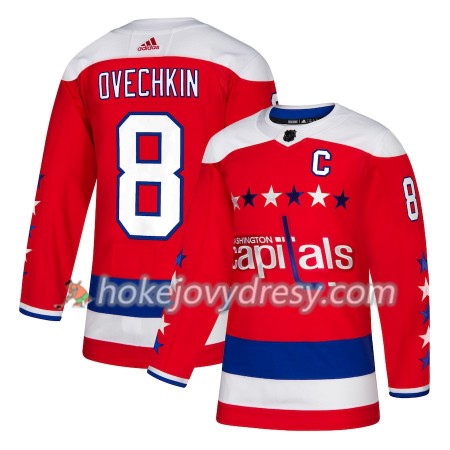 Pánské Hokejový Dres Washington Capitals Alexander Ovechkin 8 Alternate 2018-2019 Adidas Authentic